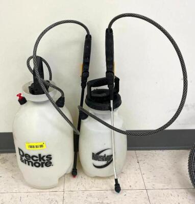 (2) HANDHELD SPRAYERS