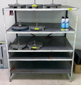 5-TIER METAL SHELVING UNIT