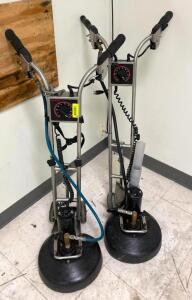 (2) ROTARY CARPET CLEANING MACHINES