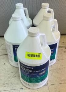 (5) 1 GALLON JUGS OF BOTANICAL DISINFECTANT SOLUTION