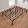 DESCRIPTION: 14" HEAVY DUTY SLAT BED FRAME, BLACK STEEL, FULL BRAND/MODEL: MAINSTAYS RETAIL$: $89.00 LOCATION: WAREHOUSE QTY: 1