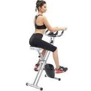 DESCRIPTION: �FOLDING MAGNETIC UPRIGHT EXERCISE BIKE WITH PULSE BRAND/MODEL: SKONYON RETAIL$: $289.95 LOCATION: WAREHOUSE QTY: 1
