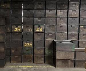 (50) - STEEL STACK BOXES