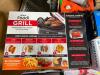 DESCRIPTION: NINJA FOODI 5-IN-1 INDOOR GRILL BRAND/MODEL: NINJA RETAIL$: $229.99 LOCATION: WAREHOUSE QTY: 1 - 2