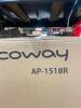 DESCRIPTION: AIRMEGA 200M TRUE HEPA AND ACTIVATED-CARBON AIR PURIFIER BRAND/MODEL: COWAY RETAIL$: $199.99 LOCATION: WAREHOUSE QTY: 1 - 3