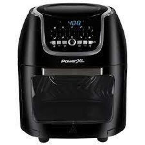 DESCRIPTION: POWERXL VORTEX AIR FRYER PRO PLUS 10 QUART BRAND/MODEL: POWER XL RETAIL$: $129.00 SIZE: 10 QT LOCATION: WAREHOUSE QTY: 1