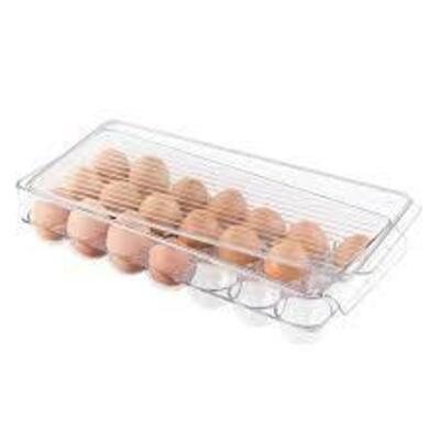 DESCRIPTION: FRIDGE BINZ EGG HOLDER - LARGE BRAND/MODEL: IDESIGN RETAIL$: $20.00 LOCATION: WAREHOUSE QTY: 1