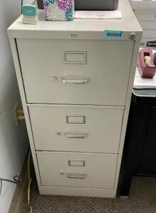 3-DRAWER FILING CABINET