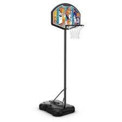 DESCRIPTION: SPACE JAM 32 IN. YOUTH PORTABLE BASKETBALL HOOP BRAND/MODEL: SPALDING RETAIL$: $98.00 SIZE: 32" LOCATION: WAREHOUSE QTY: 1