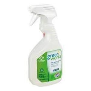 DESCRIPTION: (6) GREEN WORKS BATHROOM CLEANER BRAND/MODEL: CLOROX RETAIL$: $12.28 EACH SIZE: 24 OZ LOCATION: WAREHOUSE QTY: 6