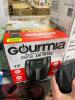 DESCRIPTION: DIGITAL 4 QT AIR FRYER BRAND/MODEL: GOURMIA RETAIL$: $59.88 LOCATION: WAREHOUSE QTY: 1 - 2