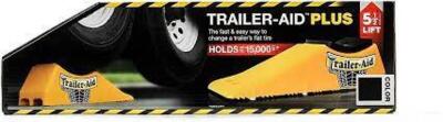 DESCRIPTION: TRAILER AID PLUS TANDEM TIRE CHANGING RAMP BRAND/MODEL: TRAILER AID RETAIL$: $49.99 LOCATION: WAREHOUSE QTY: 1