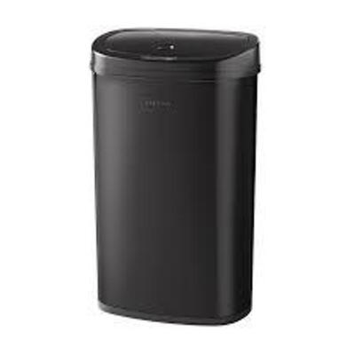 DESCRIPTION: 13.2 GAL MOTION SENSOR KITCHEN GARBAGE CAN, BLACK STAINLESS STEEL BRAND/MODEL: MAINSTAYS RETAIL$: $43.91 LOCATION: WAREHOUSE QTY: 1