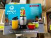 DESCRIPTION: MAGIC BULLET PERSONAL BLENDER WITH 3 CUPS, SILVER BRAND/MODEL: MAGIC BULLET RETAIL$: $37.25 LOCATION: WAREHOUSE QTY: 1 - 3