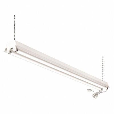 DESCRIPTION: FLUORESCENT SHOP LIGHT, 4FT, 2 32W, T8 BRAND/MODEL: LITHONIA LIGHTING RETAIL$: $89.99 LOCATION: WAREHOUSE QTY: 1