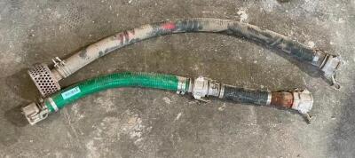 (2) GAS HOSES