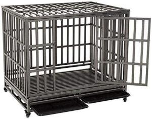 HEAVY DUTY DOG CRATE