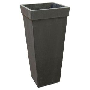 27" SLATE RUBBER SELF WATERING PLANTER