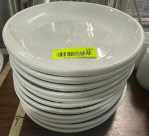 DESCRIPTION (12) 11" CHINA PLATTERS THIS LOT IS: SOLD BY THE PIECE SIZE 11" LOCATION BAY 6 QTY 12