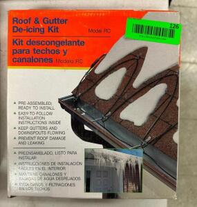 ROOF AND GUTTER DE-ICING KIT