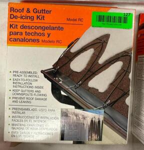ROOF AND GUTTER DE-ICING KIT