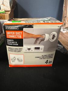 DRYER DUCT CONNECTOR