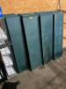 DESCRIPTION: (15) 60" X 18" METAL SHELVING INSERTS AND (4) 60" X 12" INSERTS. W/ (8) POLES. LOCATION: BAY 7 THIS LOT IS: ONE MONEY QTY: 1 - 2