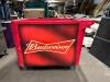 BUDWEISER ROLLING INSULATED BEVERAGE COOLER - 7