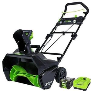 PRO 80V 20-INCH CORDLESS SNOW THROWER, 2AH BATTERY & CHARGER INCLUDED