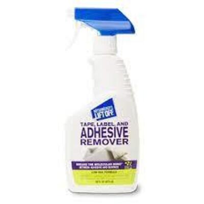 (6) TAPE AND ADHESIVE REMOVER, 22 OZ, TRIGGER SPRAY BOTTLE