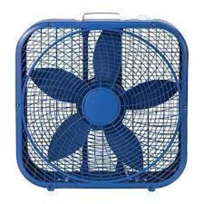 COOL COLORS 20" 3-SPEED BOX FAN