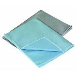 (10) GLASS MICROFIBER TOWEL (2-PACK)