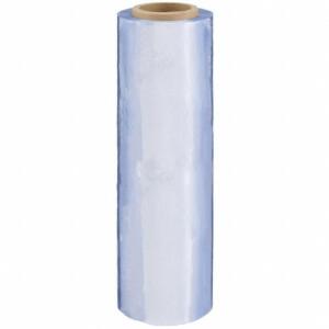 SHRINK WRAP FILM, PVC, THICKNESS 75 GA, ROLL WIDTH 15 IN, ROLL LENGTH 500 FT