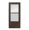 30 IN. X 80 IN. 100 SERIES PLUS BRONZE SELF-STORING STORM DOOR