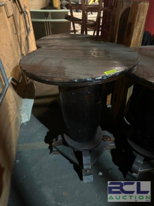 WESTERN SALOON BARREL COCKTAIL TABLE