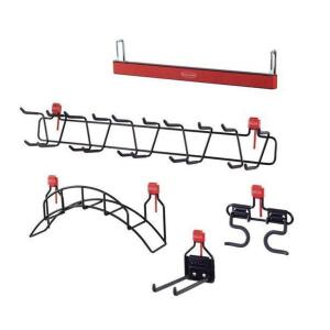 OUTDOOR STORAGE SHED 5 PIECE WALL HOOK ORGANIZATION SET