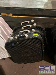 (4) - MOUNTED BOX FANS
