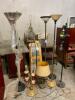 LARGE GROUP OF ASSORTED FLOOR LAMPS SOLD AS SET. - 5