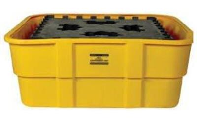 DESCRIPTION: (1) CONTAINMENT UNIT BRAND/MODEL: EAGLE #1683 INFORMATION: YELLOW SIZE: 67" x 67" x 26" RETAIL$: $2088.38 EA QTY: 1