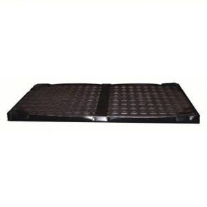 DESCRIPTION: (1) DRUM FLEXPAL BRAND/MODEL: BLACK DIAMOND #35LR69 INFORMATION: BLACK, 2 GAL CAPACITY SIZE: 24" L X 23" W X 2" H RETAIL$: $210.28 EA QTY