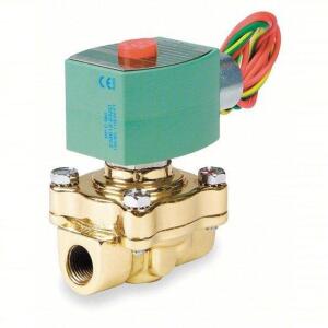 DESCRIPTION: (2) SOLENOID VALVE #3UK52 BRAND/MODEL: REDHAT #3UK52 INFORMATION: 2-WAY, NORMALLY CLOSED, 1/2 IN PIPE SIZE, 110V AC/120V AC, WATERTIGHT R