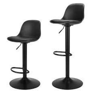 DESCRIPTION: (2) BAR STOOLS BRAND/MODEL: PRODUCT NUMBER #ATT09 INFORMATION: BLACK , IMAGES ARE FOR ILLUSTRATION PURPOSES ONLY AND MAY NOT BE AN EXACT