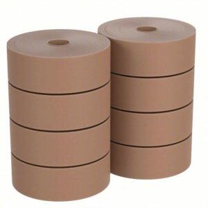 DESCRIPTION: (8) ROLLS OF WATER-ACTIVATED TAPE BRAND/MODEL: CENTRAL #23M292 INFORMATION: TAN, NEUTRAL SIZE: 3" X 375' RETAIL$: $140.33 TOTAL QTY: 8
