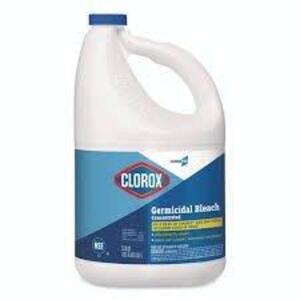DESCRIPTION: (2) GERMICIDAL BLEACH BRAND/MODEL: CLOROX #41H893 SIZE: 1 GALLON RETAIL$: $10.00 EA QTY: 2