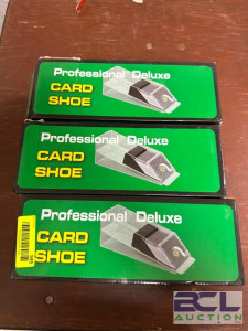 (3)- PROFESSIONAL CARD SHOES