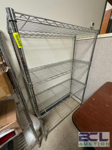 WIRE SHELVING UNIT