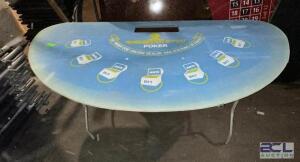FOLDABLE POKER TABLE
