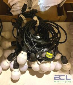 (2) LED STRING LIGHTS