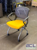 (2) - HIGH QUALITY ROLLING OFFICE CHAIRS - 4