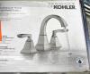 8" WIDESPREAD BATHROOM FAUCET IN BRUSHED NICKEL